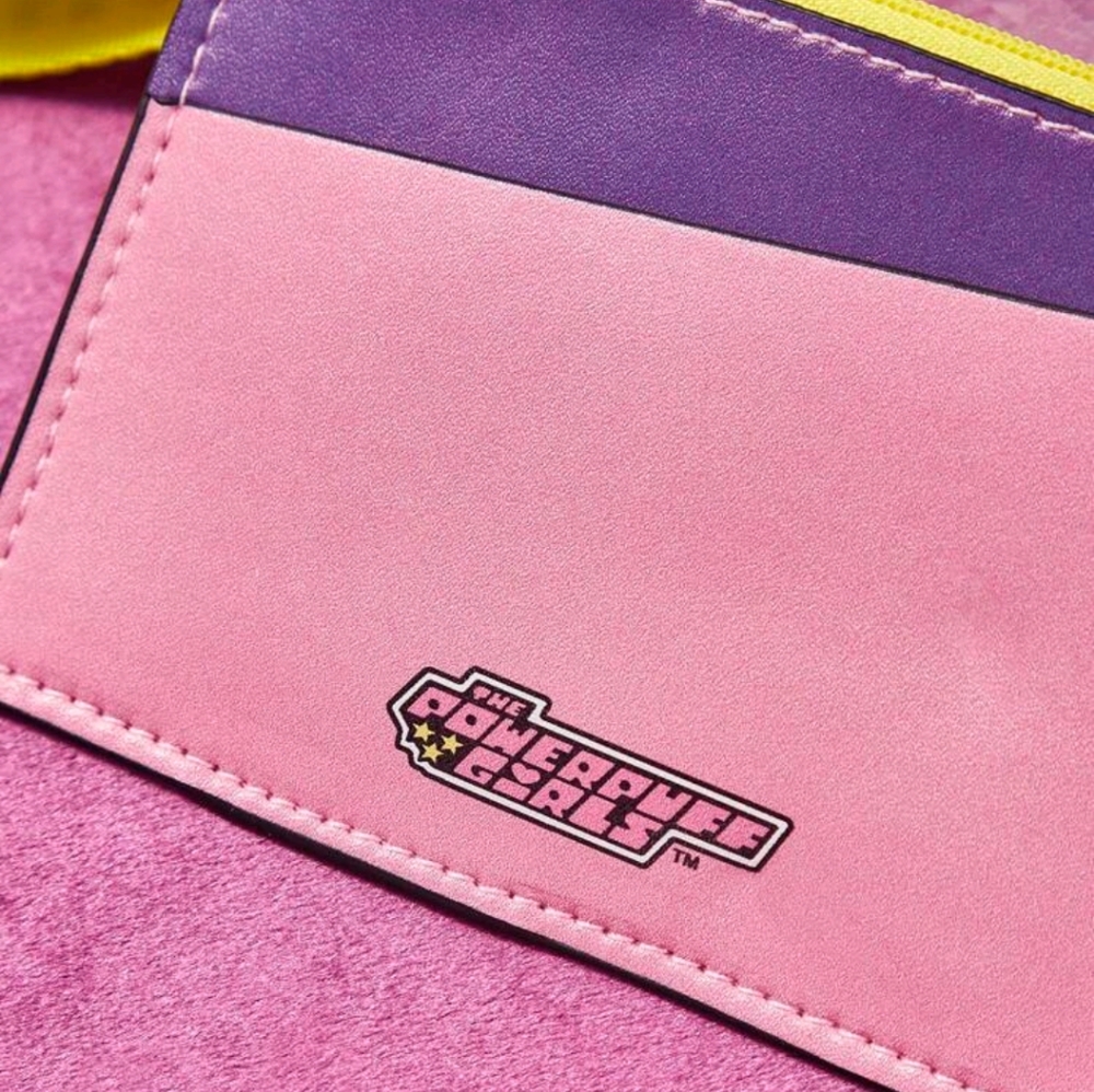 THE POWERPUFF GIRLS Cartoon Graphic Card Holder With Zipper - Picture 6 of 6